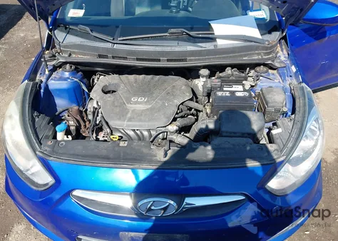 2013 Hyundai Accent Gs from USA, damaged, VIN KMHCT5AE8DU111983